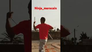 Double nunchaku freestyle marocaine art motivation funny challenge explore brucelee [upl. by Rosita]