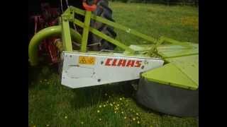 Claas 2 Drum Mower [upl. by Kerred]