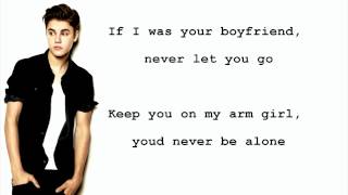 Boyfriend  Justin Bieber Lyrics [upl. by Olshausen]