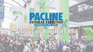 The ProMat Show 2019  Pacline Overhead Conveyors [upl. by Asilana]