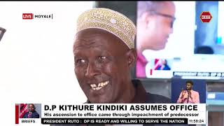 Moyale residents express satisfaction as DP Kithure Kindiki assumes office [upl. by Koslo]