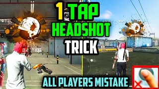 One Tap Headshot Trick In Free Fire  Auto Headshot Top 4 Latest Tricks  Garena Free Fire [upl. by Norrehc95]