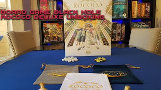 Your Unbox Rocks  Rococo Deluxe  Board Game Black Hole [upl. by Kloster]