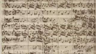 Bach Manuscript  Matthaeus Passion  08 [upl. by Notled]