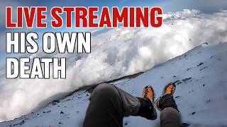 Falling off Mount Fuji on Live Stream [upl. by Erastatus]