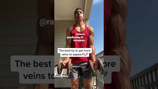 How to make your veins pop out👀veins vascular salt natty tips sodium shorts radinranafit [upl. by Aramaj]