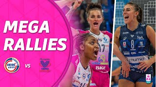 MEGA RALLIES of the match Pinerolo  Milano  Serie A1 Tigotà 2425  Lega Volley Femminile [upl. by Shelia]