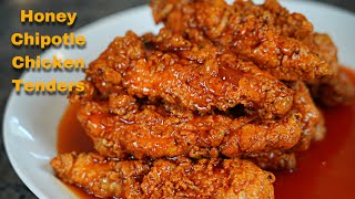 The BEST Honey Chipotle Chicken Tenders Game Day Meal [upl. by Enyal]