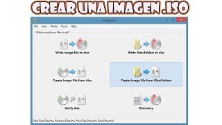 Crea Imagenes ISO con ImgBurn Graba Discos y Verificalos Facilmente Link [upl. by Ettolrahs958]