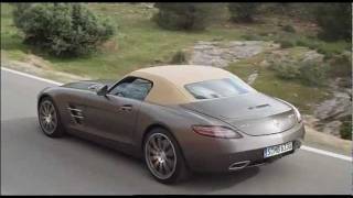 Mercedes 2012 SLS AMG Roadster Sound Trailer [upl. by Dickey]