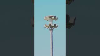 Up close view of a tornado siren part 4  Sentry 16V1TB  102524 tornadosiren stormalert storm [upl. by Iegres]