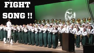 CSU Fight Song Performed By Colorado State University Marching Band [upl. by Einnad]