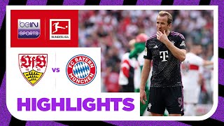 Stuttgart v Bayern Munich  Bundesliga 2324 Match Highlights [upl. by Peppard174]