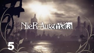 Nier Automata PS4 Route A Part 04 Completing Sidequests 1 [upl. by Orrocos]