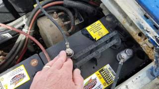 Reviewing Battery Install of a 36 Volt Golf Cart [upl. by Taddeo3]