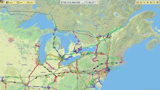 NIMBY Rails Map Showcase after 209hrs [upl. by Eipper312]