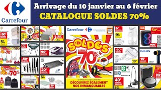 catalogue CARREFOUR Soldes dhiver ✅ Arrivage du 10 janvier 🔥 chasse aux promos deals 70 de remise [upl. by Kcirdnekel]