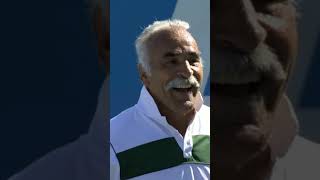 Mansour Bahrami Trademark Trickshot In Tennis 53 [upl. by Wil]