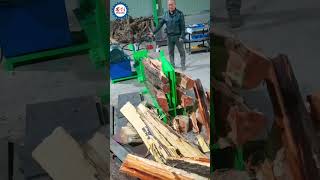 Hydraulic Log Splitter Machine for Making Firewood [upl. by Ennael]