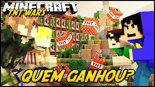 Minecraft TNT WARS  QUEM GANHOU 3 [upl. by Marje]