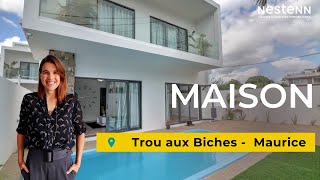 Maison de 4 chambres à Trou aux Biches Ile Maurice  à Vendre [upl. by Akimihs]