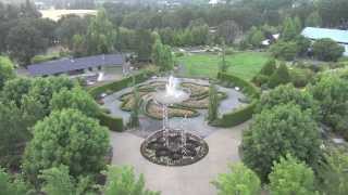 Aerial Tour of The Oregon Garden [upl. by Notslah]