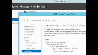 Windows Server 2012  Instalando HyperV [upl. by Selinski376]