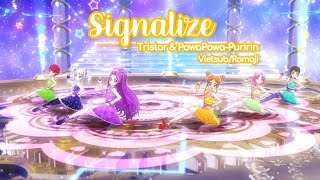 Vietsub Signalize  Tristar amp PowaPowa Puririn  Aikatsu 10th STORY Short Ver [upl. by Ahel289]