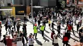 Ceroc Flash Mob  Christchurch City Super Ceroc 2012 [upl. by Turley]