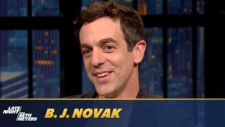 B J Novak Wants His The Premise Billboards to Be Defaced [upl. by Lashoh]