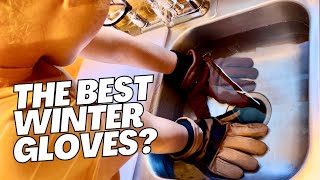 Waterproof Testing the Best Winter Gloves for Hiking  Carhartt vs Wells Lamont [upl. by Licht716]