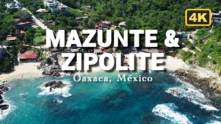 Flying Over Mazunte y Zipolite Oaxaca México [upl. by Maude]