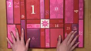 ASMR Opening a No7 Advent Calendar [upl. by Hank997]