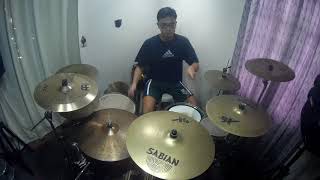 Borrowed Time  Cueshe Drum Cover [upl. by Esta]