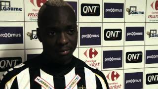 Neeskens Kebano après RCharleroi SC  KSC Lokeren [upl. by Ottilie65]