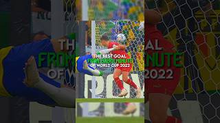 The best goal from every minute of World cup 2022  part 1 [upl. by Izogn614]