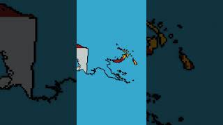 Medium Scale Papua New Guinea papuanewguinea tokpisin flag maps minecraft [upl. by Yremogtnom]