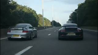 Porsche 996 GT2 Vs 991 GT3 [upl. by Heinrich413]