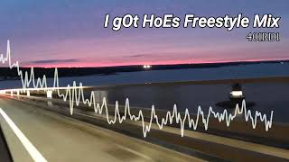 i gOt HoeS freestyle mix [upl. by Sirtimed]