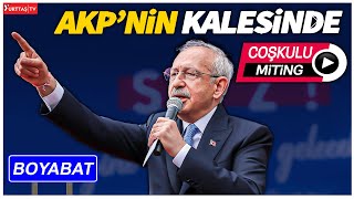 Kılıçdaroğlu ve Uysaldan AKPnin kalesi Boyabatta coşkulu miting [upl. by Heloise]