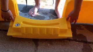 Assembly of Step 2 Snooze n Cruise Yellow Car Bed for Toddlers [upl. by Collis934]