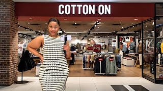 Come Shopping With Me Cotton On  South African YouTuber [upl. by Kamilah]