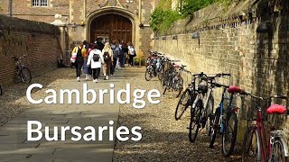 Bursaries at Cambridge University [upl. by Beeson613]