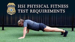 HSI Physical Fitness Test [upl. by Belicia]