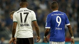 Kevin Prince and Jerome Boateng  Our Story  Interview before Bayern Munich vs Schalke 04 [upl. by Ferree]