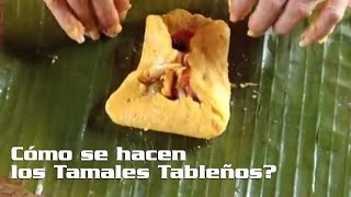 Cómo hacer Tamales Panameños Tableños [upl. by Aivlis]