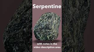 Metamorphic Serpentine IDd [upl. by Arvell]