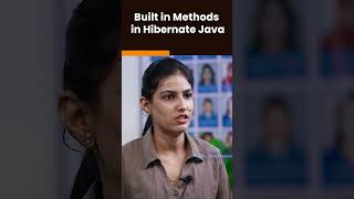 Java Interview Question  Built In Method In Hibernate  shorts kiransir [upl. by Phyllida]