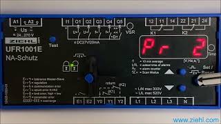 ZIEHL UFR1001E  setting a program [upl. by Franzen863]