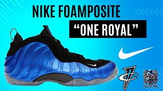 Nike Foamposite “One Royal” 2024 Open Box [upl. by Anaili139]